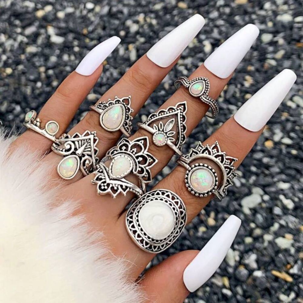 3for$20 HUGE DEAL!! 8pcs/set rings one size